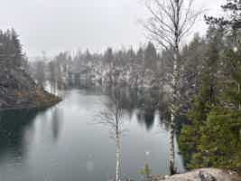 Экскурсия "В Карелию в мини-группе! Рускеальский мрамор и тот самый ретропоезд" - фото отзыва 1