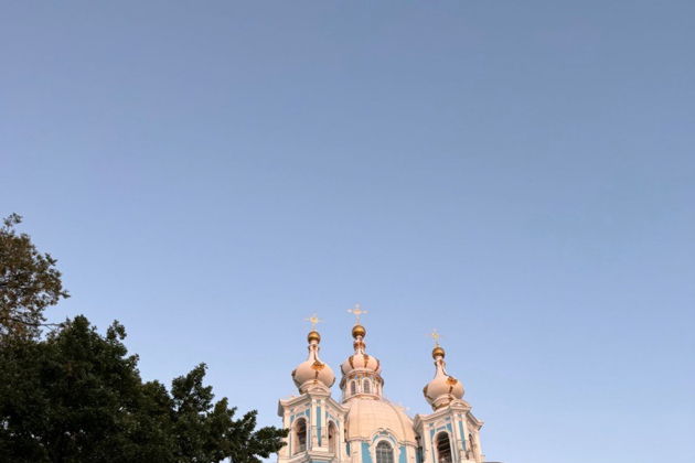 Виды Подъём на смотровую площадку Смольного собора