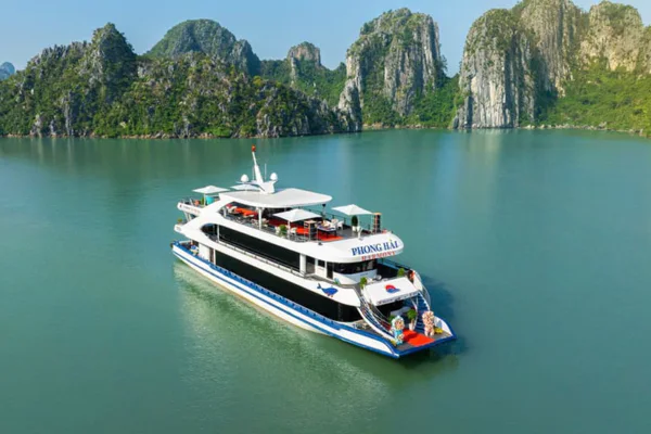 Однодневный тур по заливу Халонг на 5-звездочной яхте Harmony Cruise — фото 4, Ханой | Покатаем