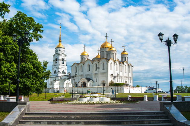 Пешеходная прогулка по центру Владимира