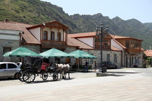 Виды Древняя столица Грузии Мцхета и монастырь Джвари