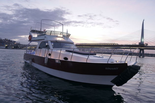 Виды Пейзажи Стамбула с борта яхты