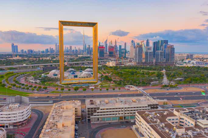 Архитектурное чудо — Dubai Frame (входной билет)