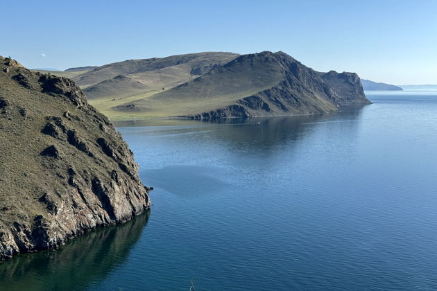 Виды По осенним степям Прибайкалья на внедорожнике. Первый лёд.