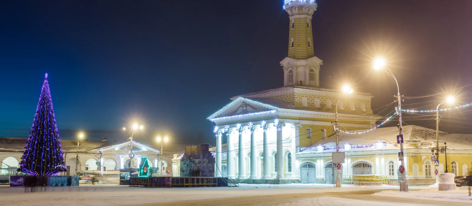 Новогодняя Кострома: прогулка по центру города — экскурсия, Кострома, Россия | Покатаем