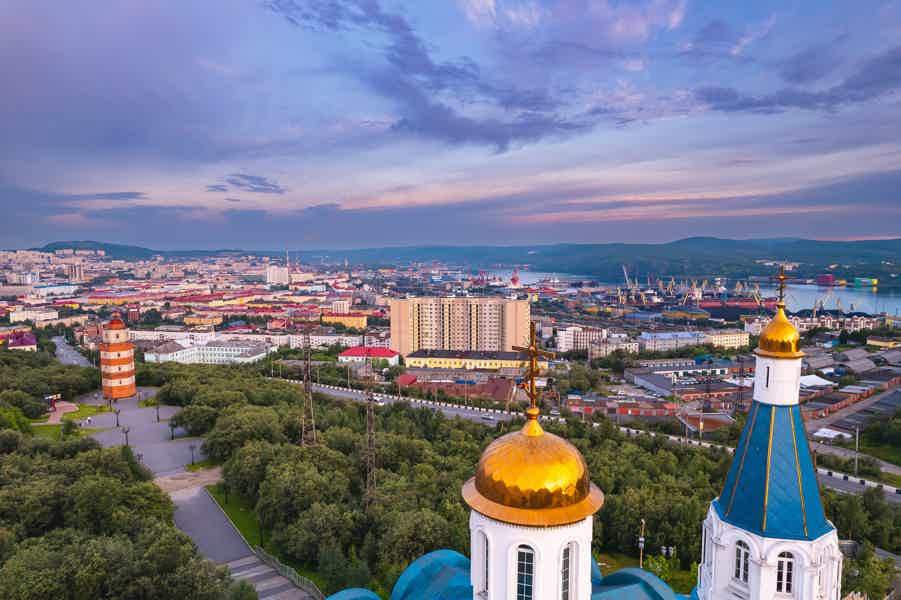Мурманск с высоты Зеленого мыса - фото 2