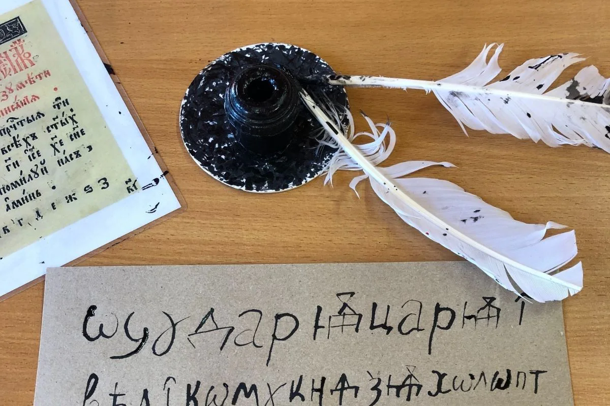 Палаты Печатного двора с подъемом на Китайгородскую стену и мастер-классом по письму пером, кадр 4