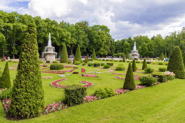 Виды Петергоф: триумф Петра I