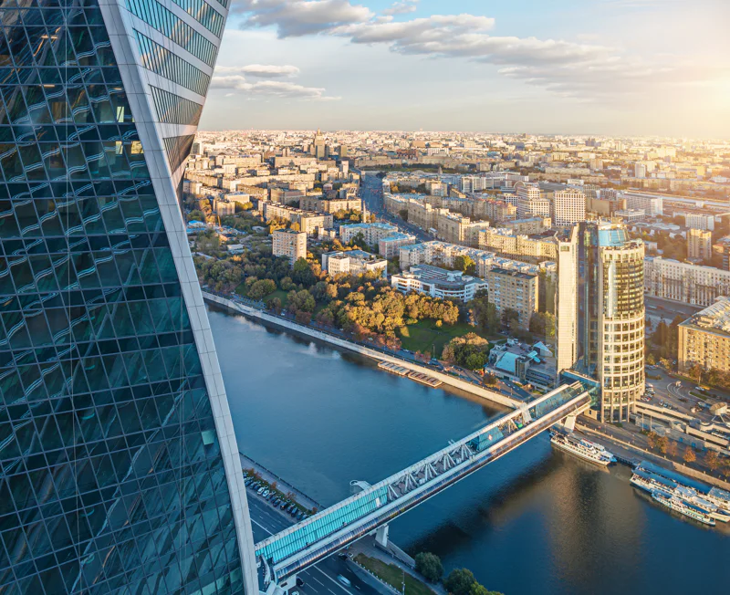 Смотровая площадка PANORAMA360 Москва-Сити 89 этаж Башня Федерация — фото 3