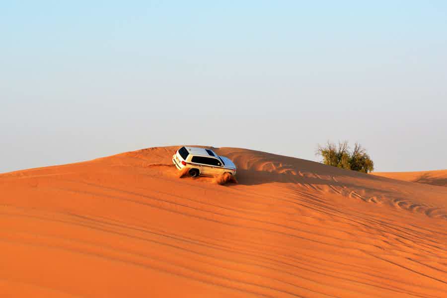 From Dubai: Lehbab desert Safari w/ Camel riding & Sandboarding - photo 2