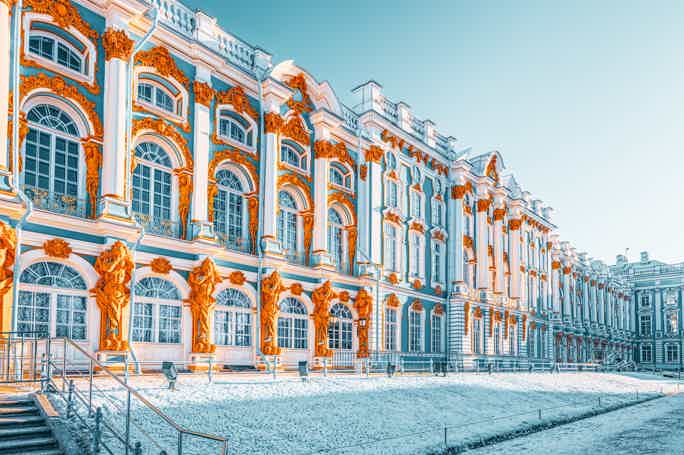  Большая экскурсия в Пушкин — два дворца: Екатерининский и Александровский 