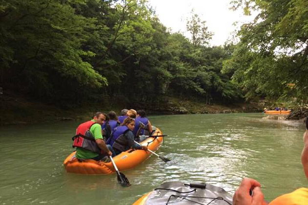 Виды Сокровища Западной Грузии: Мартвильский каньон и пещера Прометея