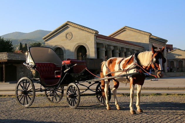 Виды Древняя столица Грузии Мцхета и монастырь Джвари