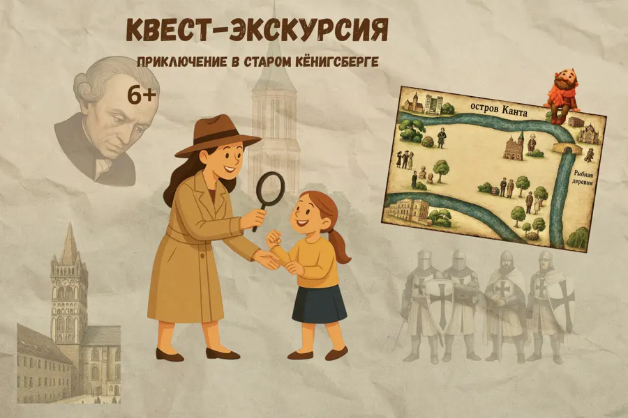 Детективы на острове Канта: приключение в старом Кёнигсберге — фото 1