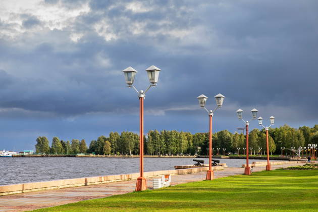 Петрозаводск тогда и сейчас