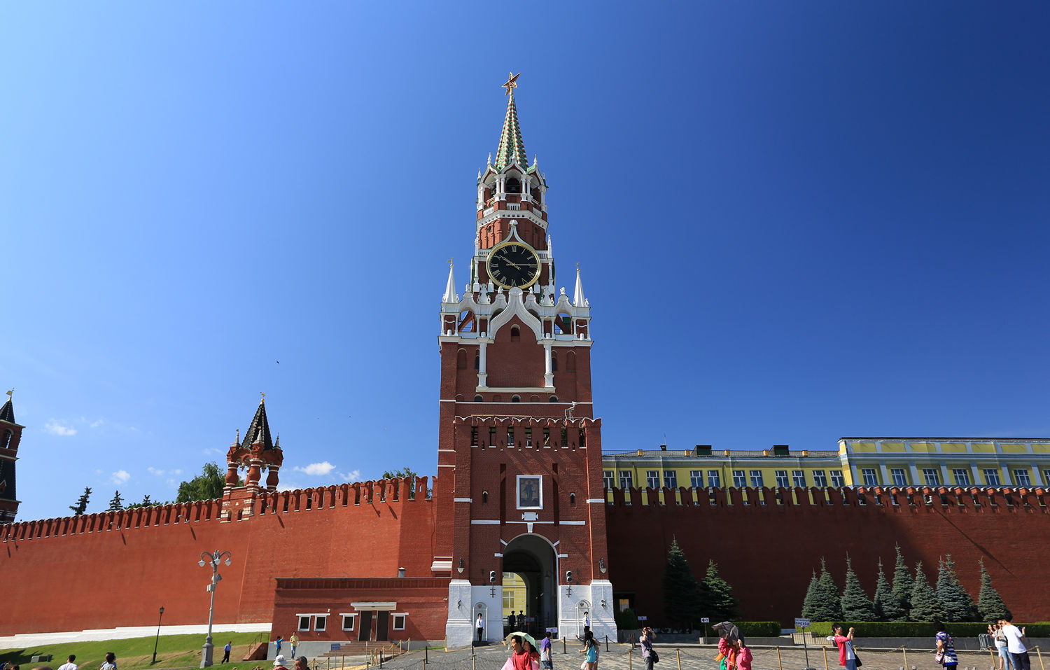 Фото спасской башни кремля в москве