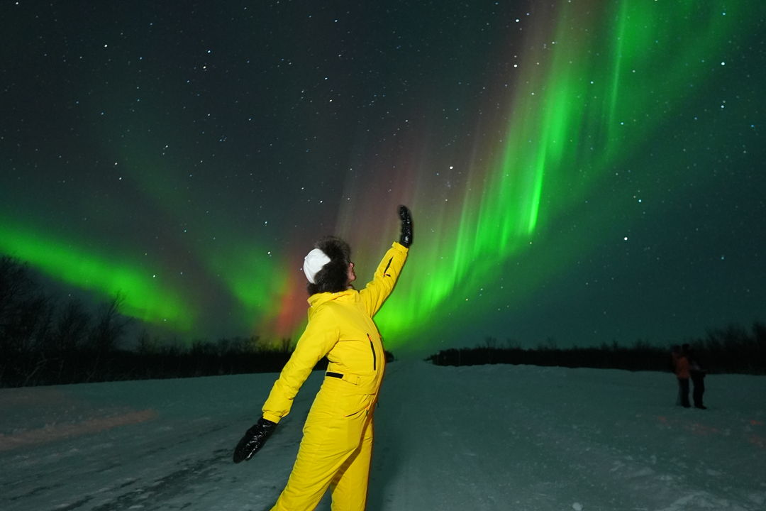 Северное сияние — фото (видео) на профессиональный фотоаппарат — фото 4