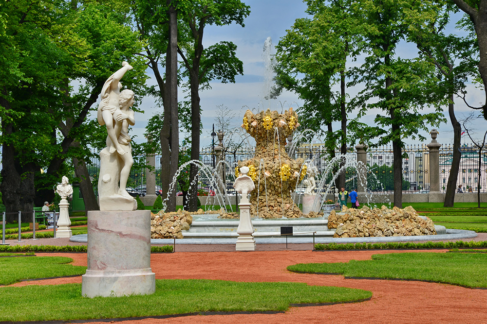 Летний Сад В Санкт Петербурге Фото