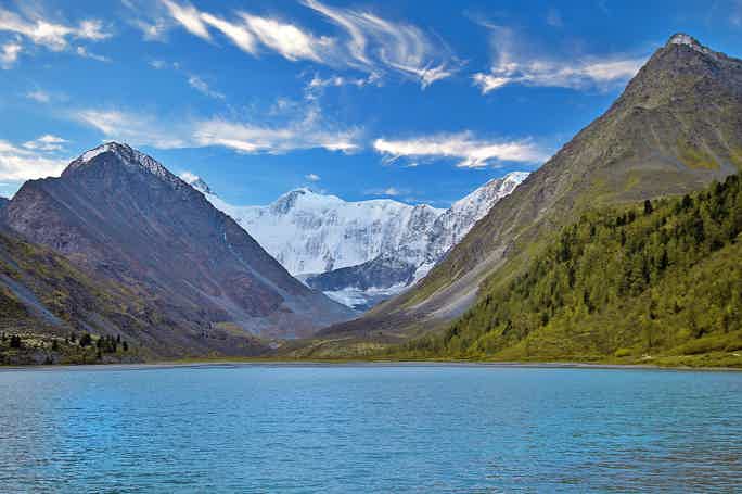 Поход на Алтай без рюкзаков, гора Белуха и Кучерлинские озера