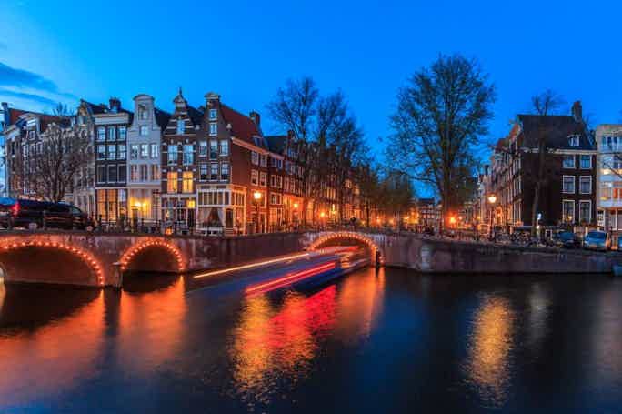 1,5-часовая вечерняя прогулка по каналам Амстердама