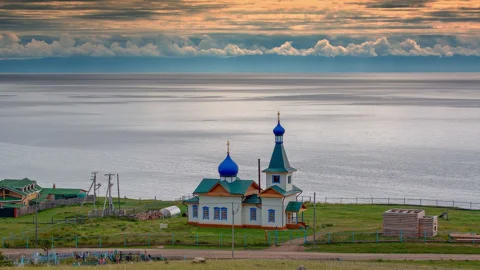 Байкал в Большом Голоустном и поход на Сухое озеро