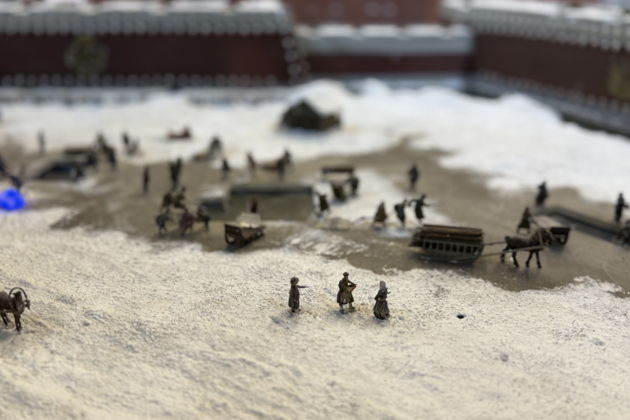 История Санкт-Петербурга в миниатюре: макет «Петровская акватория»