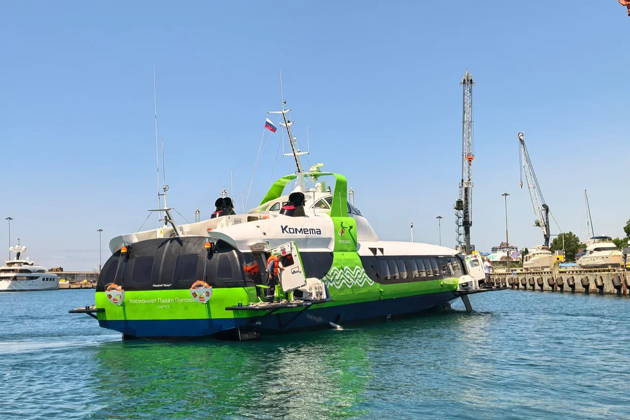 Из Адлера в Сириус — по морю на «Комете»