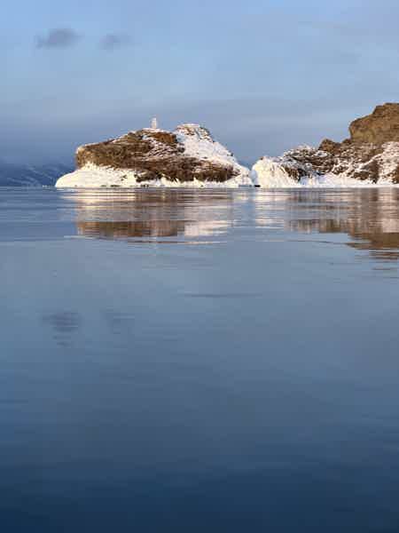 Красивый лёд на Байкале - фото 6
