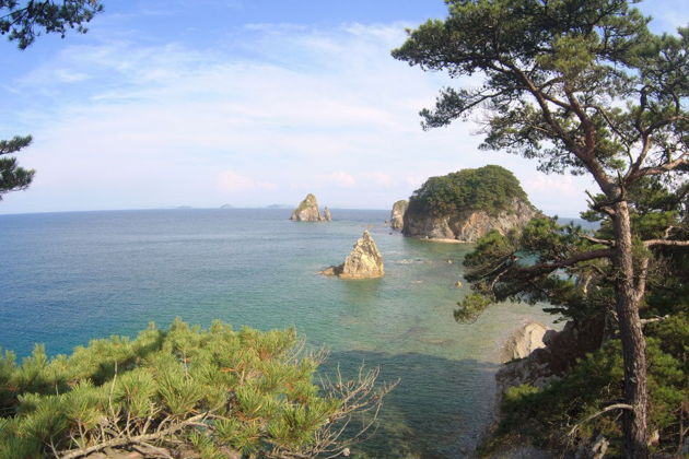 Виды Мыс Сосновый из бухты Льва