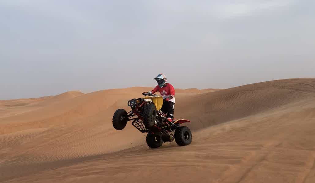 Riding quad bikes or buggies in the open in the desert Lah Bab - photo 5