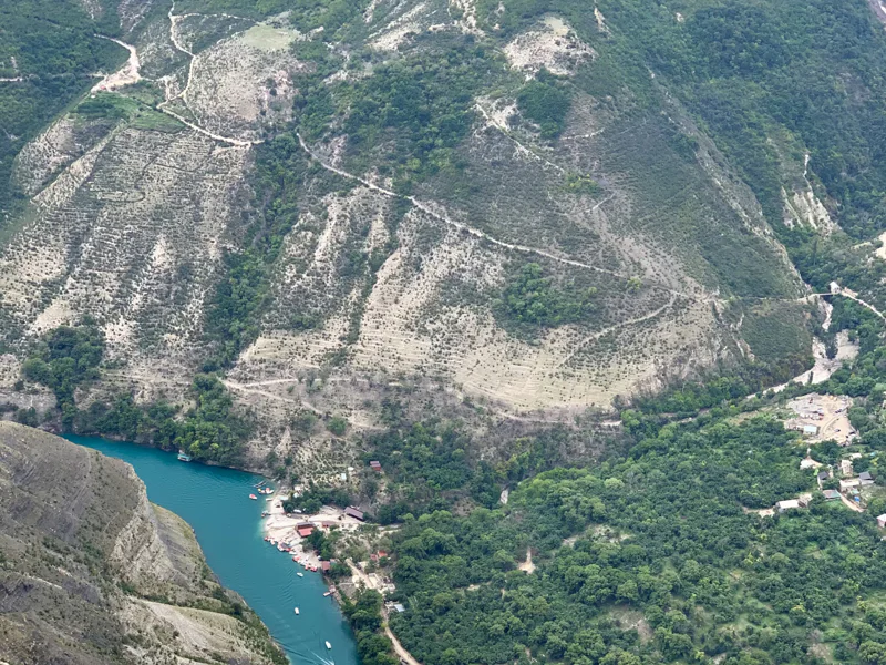 Сулакский каньон, Бархан Сарыкум и пещеры Нохъо из Каспийска — фото 2, Каспийск | Покатаем