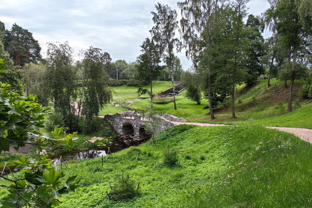 Виды Великолепие парка Ораниенбаума