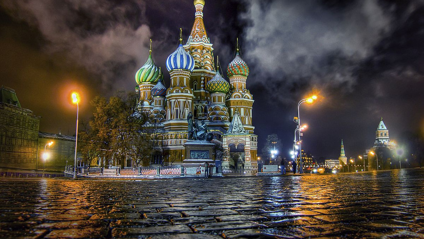 Москва — территория призраков.