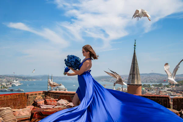 Фотосессия с чайками на крыше Стамбула — фото 3, Стамбул | Покатаем
