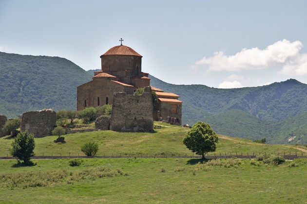 Виды Древняя столица Грузии Мцхета и монастырь Джвари