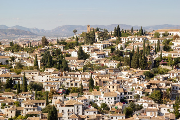 Гранада арабский квартал Альбайсин и Сакромонте