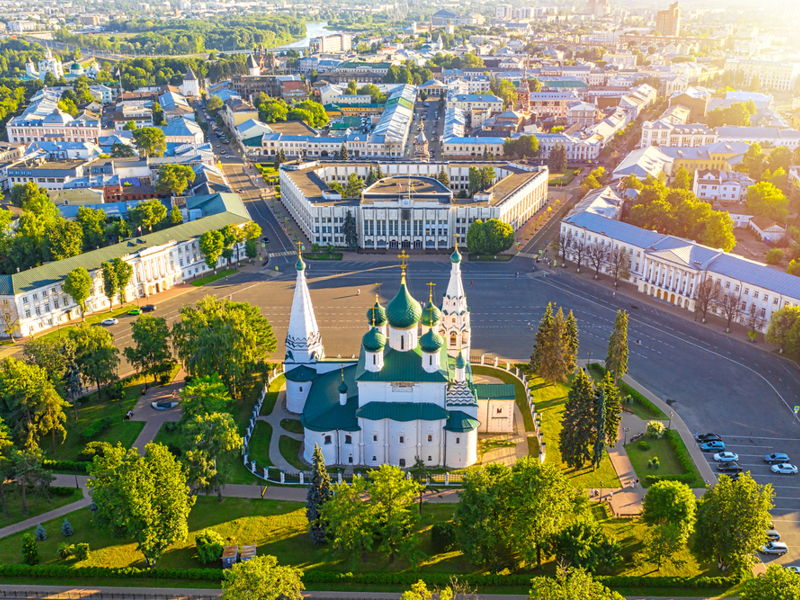 Знакомство со столицей Золотого Кольца - экскурсия в Ярославль, Россия