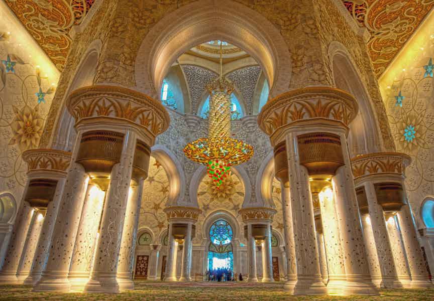 Фотопрогулка по мечети шейха Зайда с англоязычным гидом - фото 2