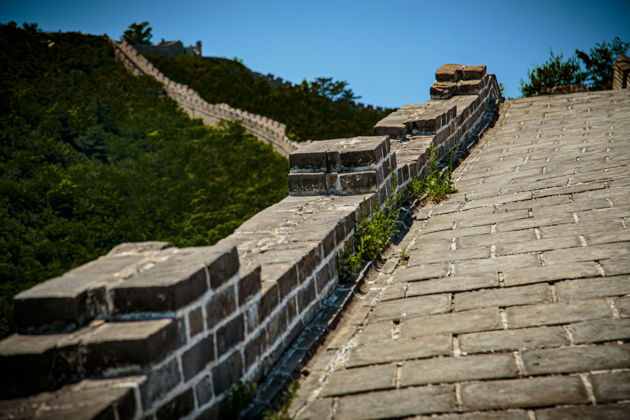 Forbidden City with Mutianyu section of The Great Wall of China