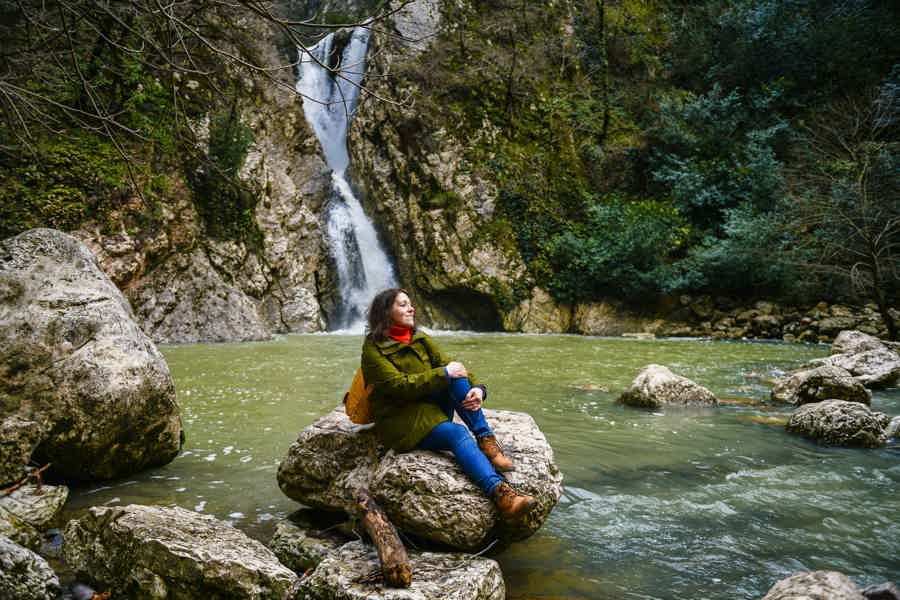 Фотопрогулка К Агурским водопадам на iPhone 14 pro - фото 4