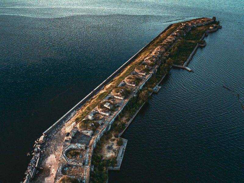 Морское путешествие на мощнейший форт Кронштадта - экскурсия в Кронштадт, Россия