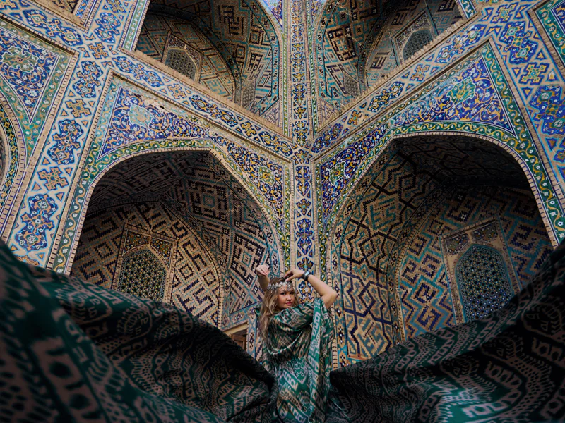 Свет Самарканда: фотосессия в Регистане — фото 7, Самарканд | Покатаем