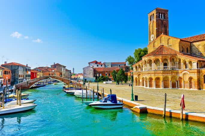 The islands of Venice. Torcello Burano Murano