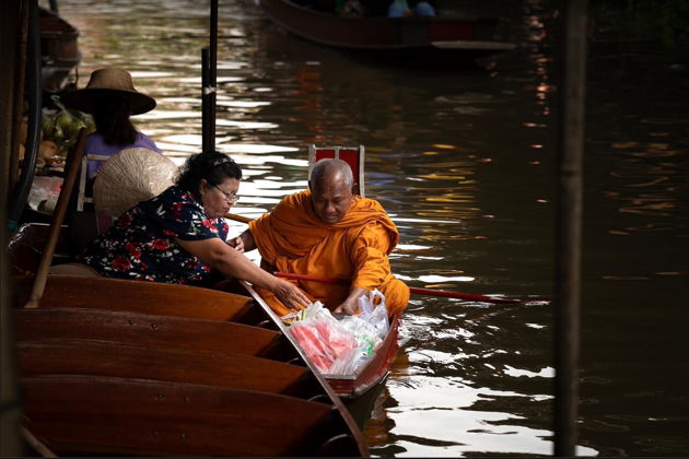 Виды Тайская Венеция из Бангкока