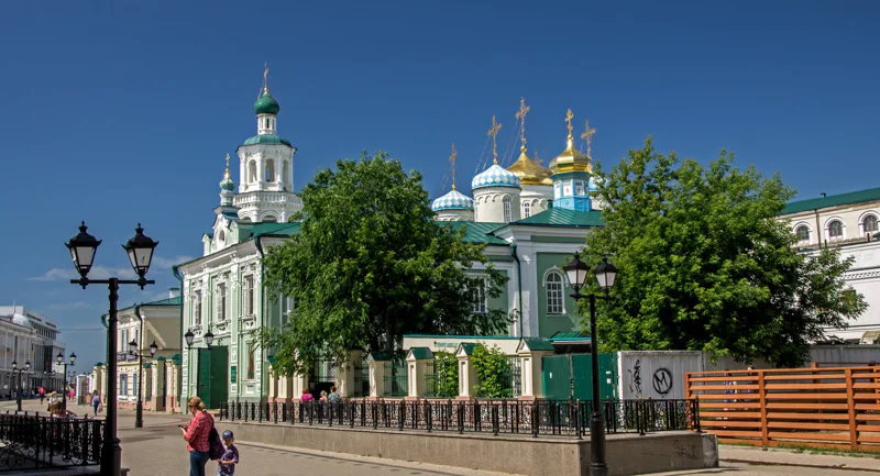 Старинные улицы Казани — Кремлёвская и Баумана — фото 2