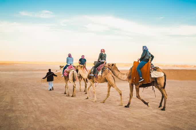 Agafay Desert & Oasis Camel Experience with Snack