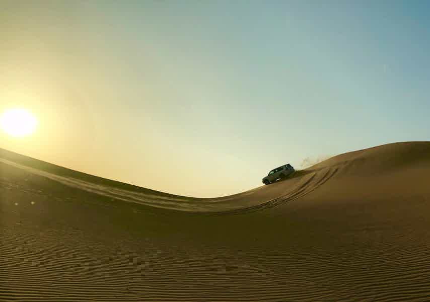 Полет на вертолете + Пустынное Сафари с трансфером - фото 1