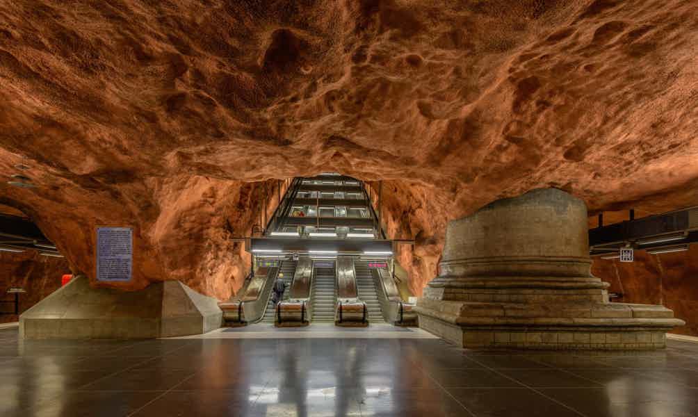 Экскурсия по синей ветке метро Стокгольма - фото 2