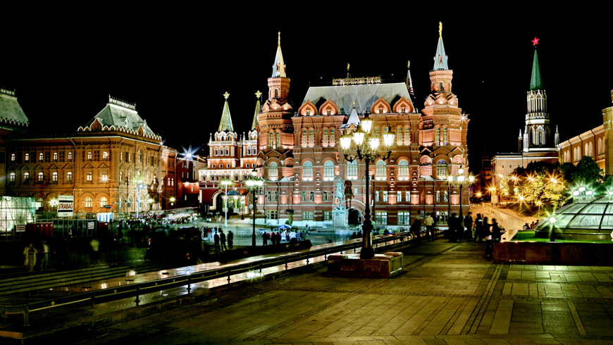 Экскурсия по вечерней Москве 