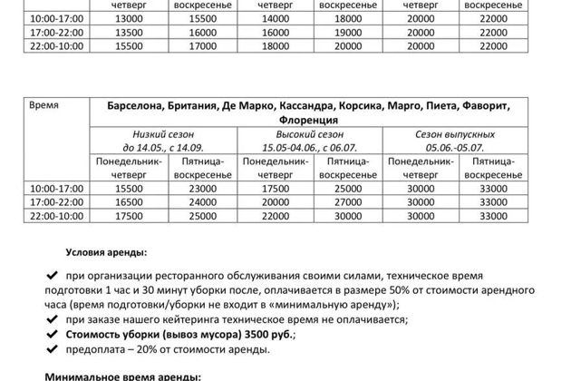 Аренда теплохода «Кассандра» на 50 человек